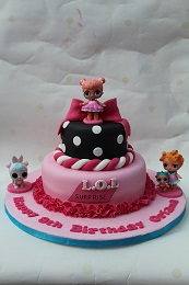 lol surprise doll birthday cake